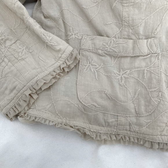 Point zero cream summer jacket size large - Picture 6 of 6